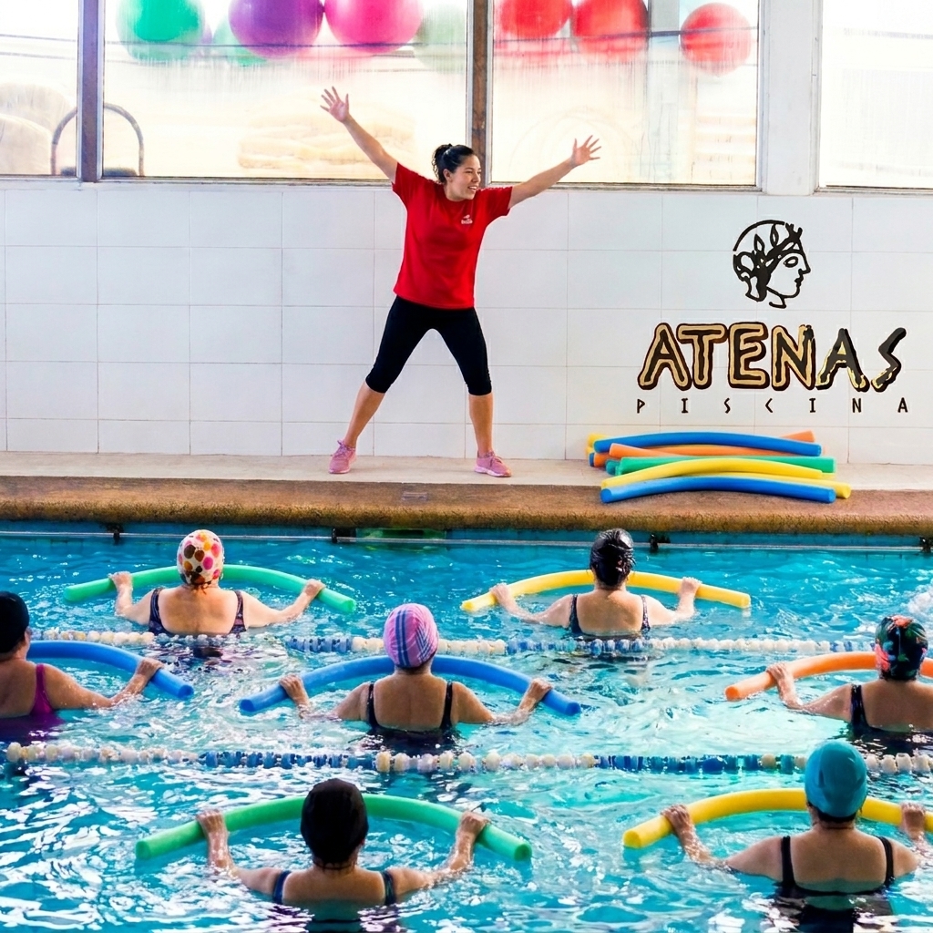 Programa hidrogimnasia en Piscina Atenas